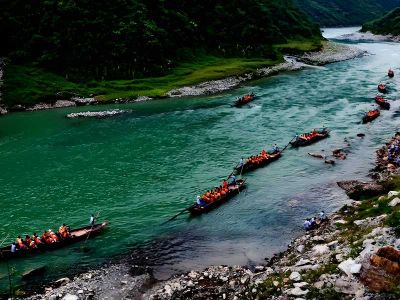 Badong Shennong Stream in Hubei China