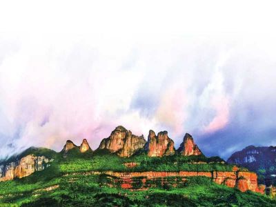 Chongqing Jinfoshan Mountain