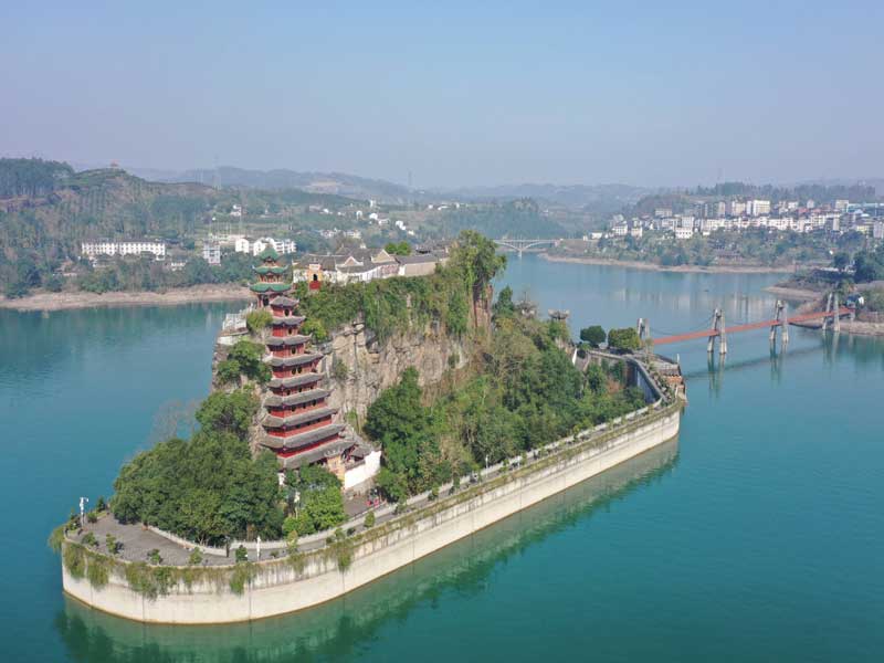 Shibaozhai Temple Pagoda