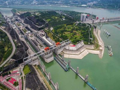 Yangtze River Three Gorges Dam Project
