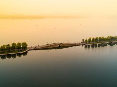 Su Causeway and Bai Causeway of West Lake