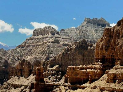 Zanda Tulin Earth Forest National Geopark in Ngari