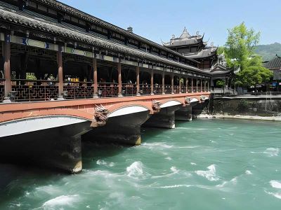 Chengdu Dujiangyan Irrigation Weir System
