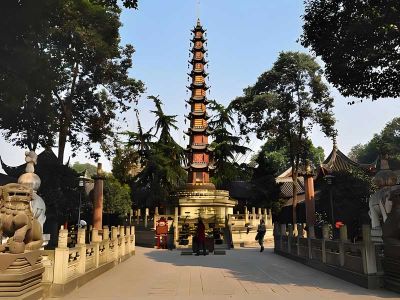 Chengdu Wenshu Yuan Monastery