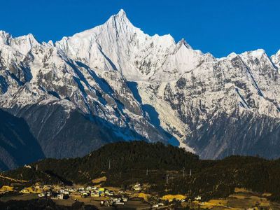 Meili Snow Mountain in Diqing Shangri-La