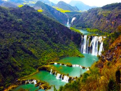 Qujing Luoping Jiulong Waterfalls