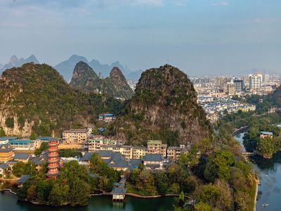 Guilin Folded Brocade Hill Diecai