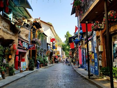 Xingping Ancient Town in Yangshuo Guilin Guangxi
