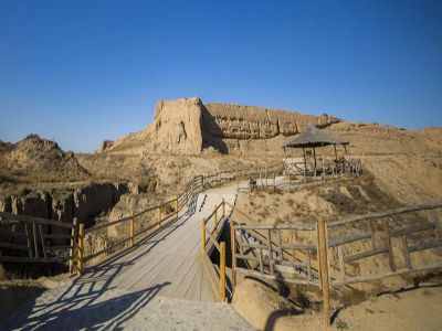 Shuidonggou Great Wall Ruins Museum in Ningxia