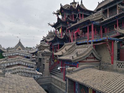Zhongwei Gao Miao Temple in Ningxia China