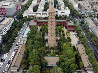 Chengtian Temple Pagoda in Yichuan