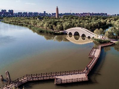 Yinchuan North Pagoda Haibao Park