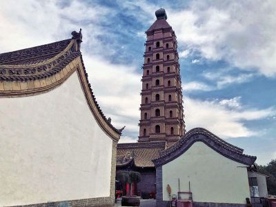 Haibao Temple Pagoda in Yichuan