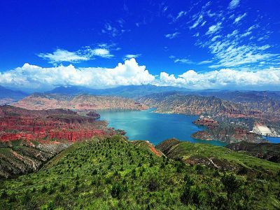 Kanbula National Forest and Geological park in Qinghai
