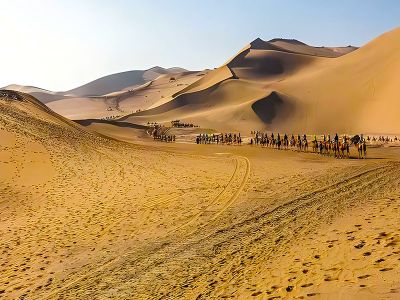 Echoing Sand Mountain in Dunhuang Gansu