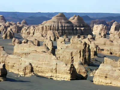 Yardang Geological Park in Dunhuang Gansu