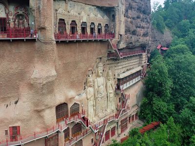 Maijishan Moutain Grottoes