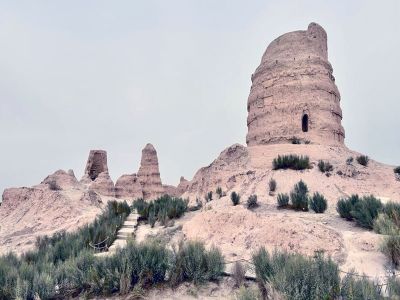 Suoyang City Ruins Museum in Guazhou Gansu