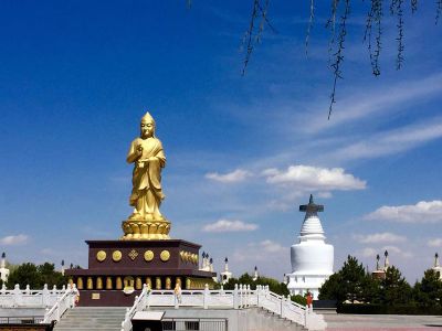 Wuwei Liangzhou White Pagoda Temple Ruins