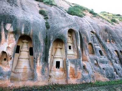 Zhangye Matisi Temple Grottos Groups