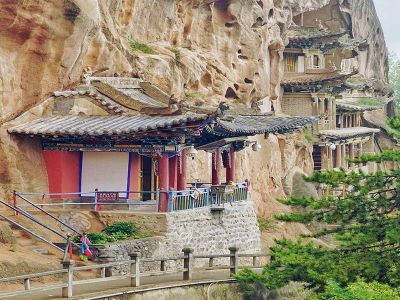Matisi Temple Grottos Groups in Zhangye Gansu