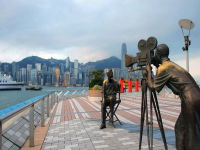 Avenue of Stars in Hong Kong