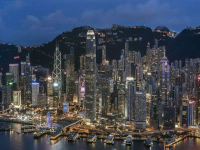 Causeway Bay in Hong Kong