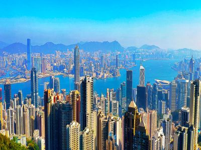 Victoria Peak in Hong Kong