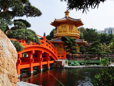 Nan Lian Garden and Chi Lin Nunnery in Hong Kong
