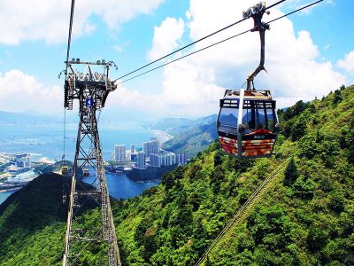 Ngong Ping 360 Cable Car in Hong Kong