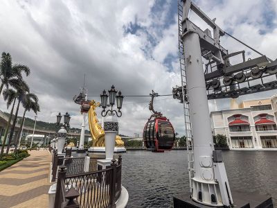 Macao Skycab Cable Car of Wynn Palace