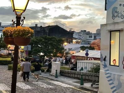 Taipa Old Fishing Village in Macau